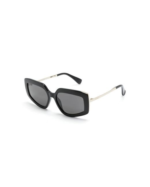 Max Mara Black Schwarze sonnenbrille für den täglichen gebrauch