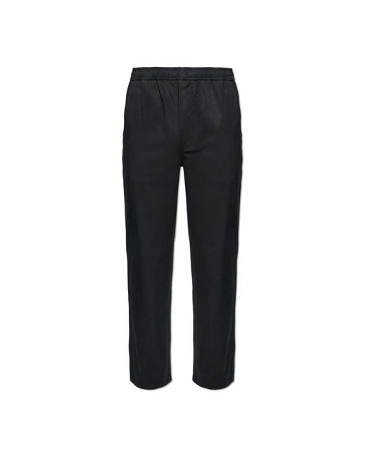 Samsøe & Samsøe Straight Trousers in het Black voor heren