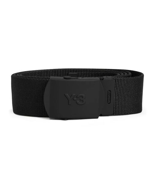 Y-3 Accessoires ,Zwart ,Stijlvolle Riemencollectie in het Black