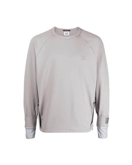 C P Company Rundhals-sweatshirt 913 style in Gray für Herren