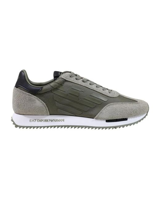EA7 Gray Sneakers for men
