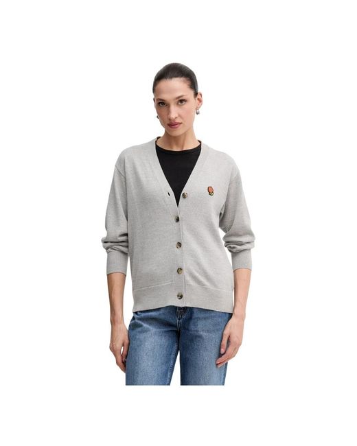 KENZO Cardigans in het Gray