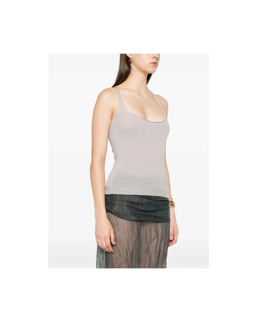 Sleeveless Tops Paloma Wool de color White