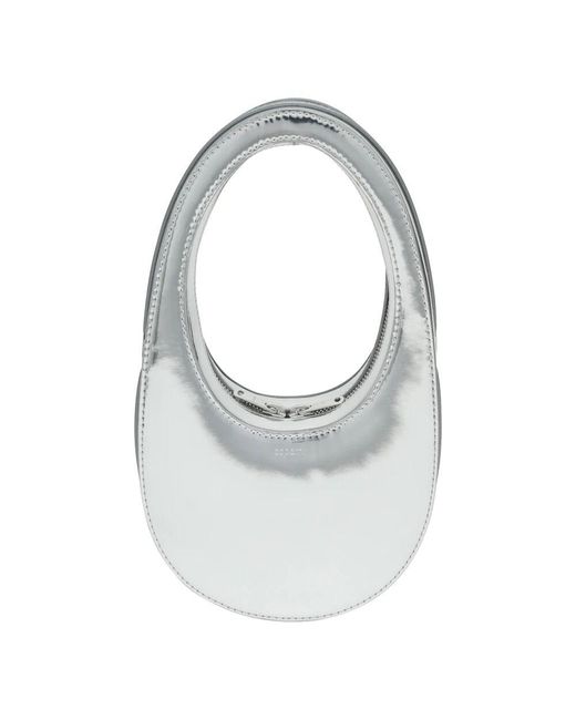 Coperni Gray Mini Swipe Umhängetasche