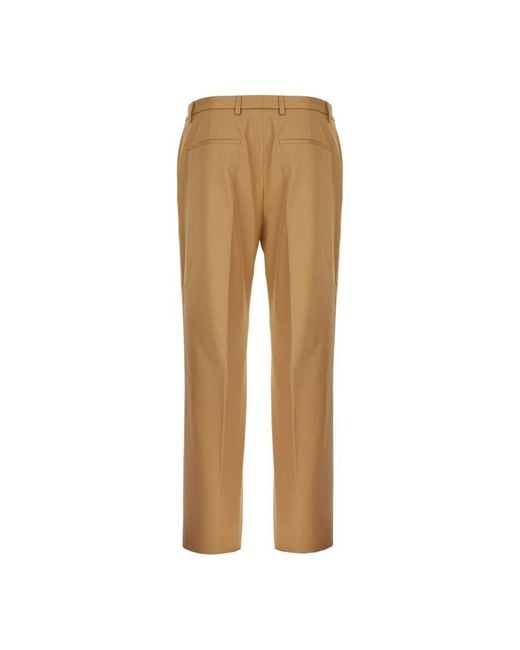 Gucci Natural Slim-Fit Trousers for men