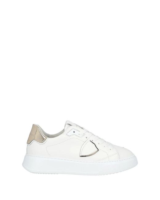 Philippe Model White Temple Sneaker