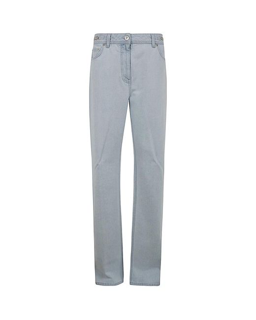 Versace Gray Straight Jeans