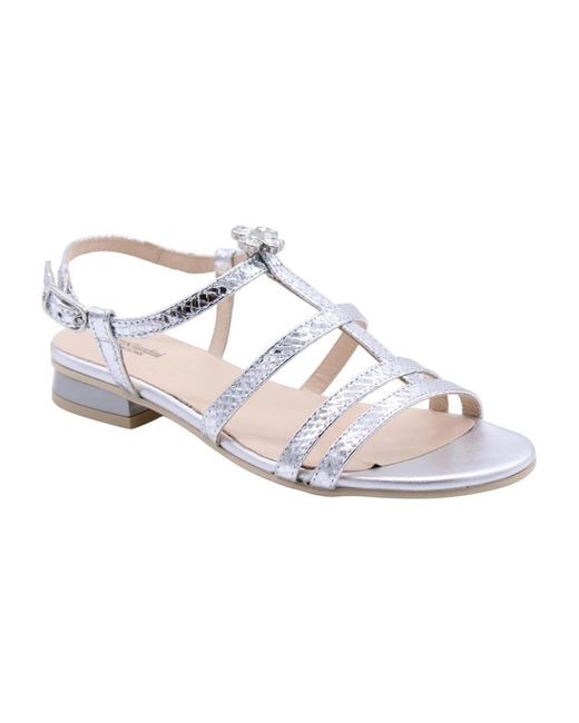 Nero Giardini Metallic High Heel Sandals