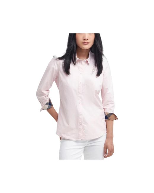 Blouses & shirts > shirts Barbour en coloris Pink