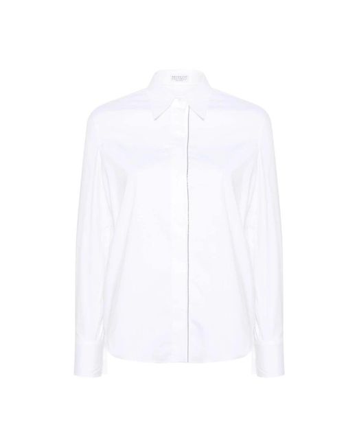 Brunello Cucinelli White Shirts