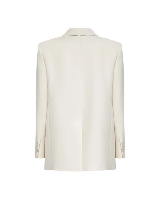Max Mara Jassen ,Polyester Bosco Blazer in het White