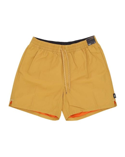 Vans Elastische Boardshort Narcissus Shorts in het Yellow voor heren