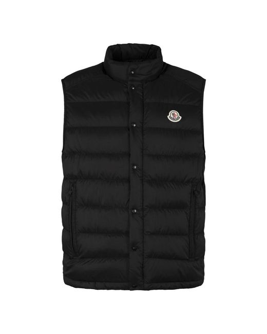 Moncler Vests in het Black voor heren
