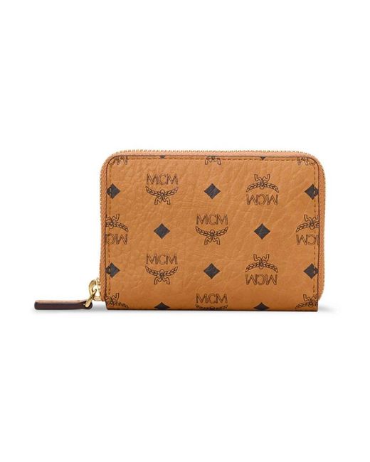 Wallets & Cardholders di MCM in Brown