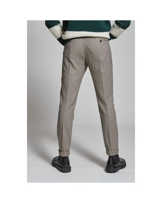 Dondup Gaubert bundfaltenhose in Gray für Herren