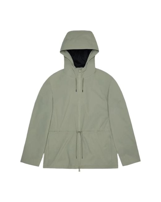 Rains Suva Hardshell String W Jacket W3 in het Green
