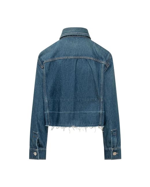 Givenchy Blue Denim Jackets