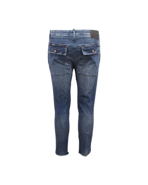Officina 36 Blue Slim Fit Jeans for men