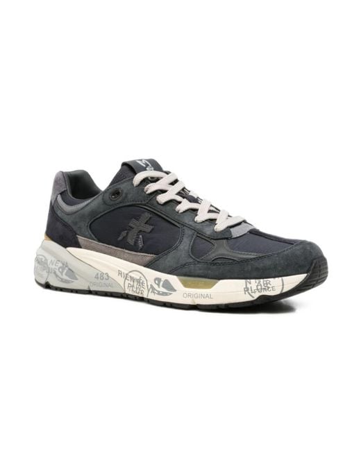 Premiata Blue Sneakers for men