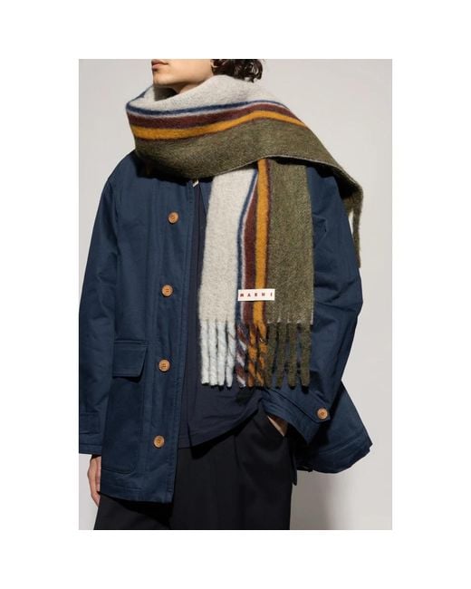 Marni Winter Scarves in het Green voor heren