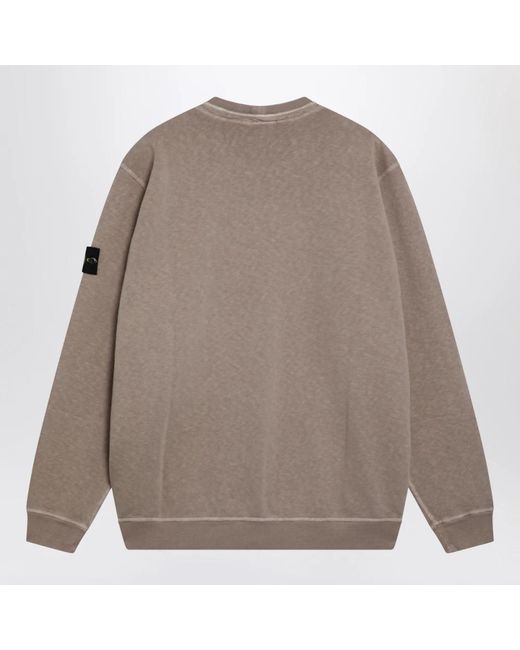 Stone Island Gray Sweatshirts for men