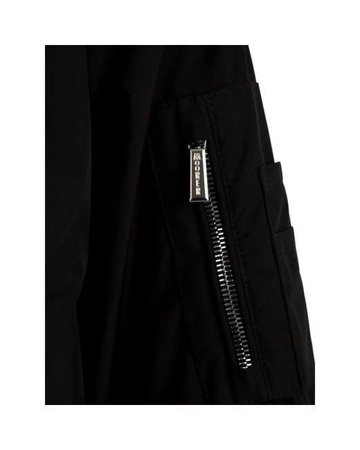 Light Jackets Moorer en coloris Black