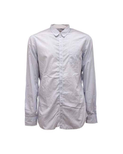 Paolo Pecora Gray Casual Shirts for men