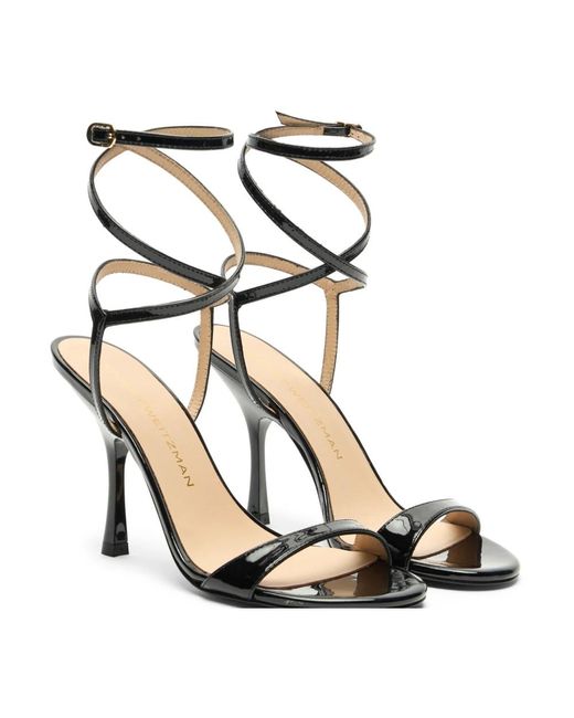 Stuart Weitzman Black Nudist Wrap 100