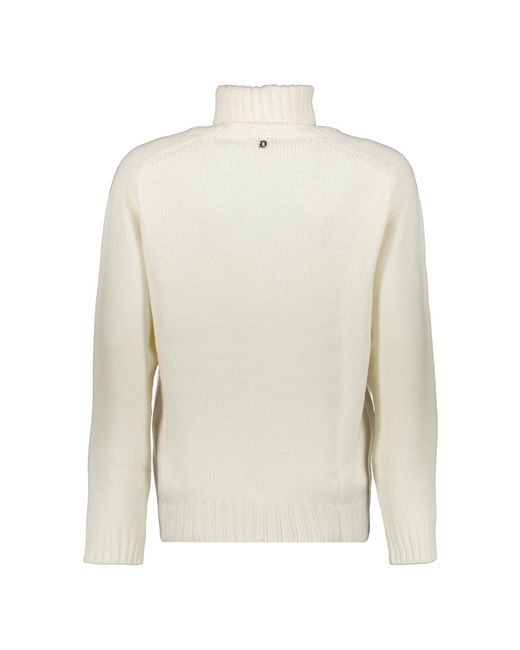 Dondup White Turtlenecks for men