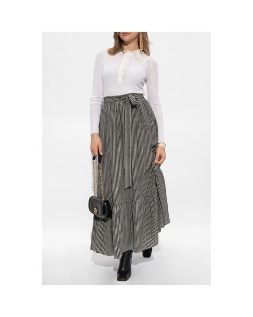 Maxi Skirts di Chloé in Gray