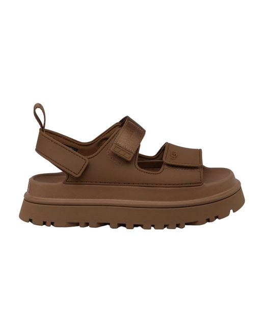 Ugg Brown Flat Sandals