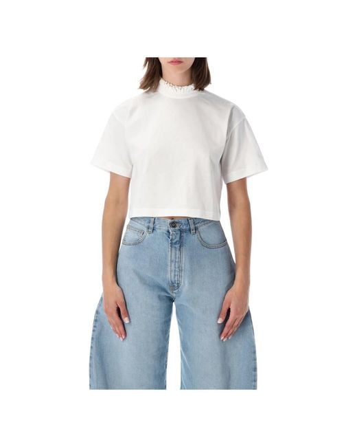 Alaïa White Blouses