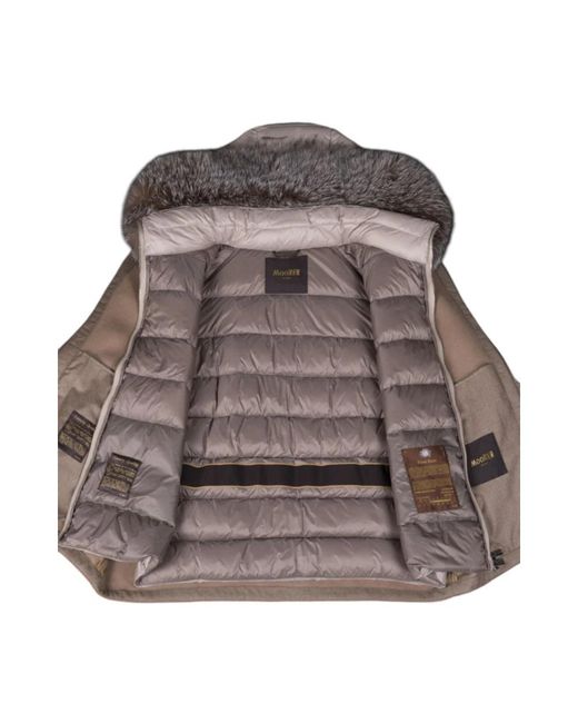 Jackets > winter jackets Moorer en coloris Brown