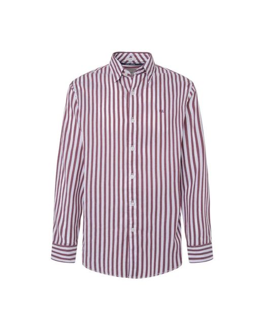 Pepe Jeans Purple Casual Shirts for men