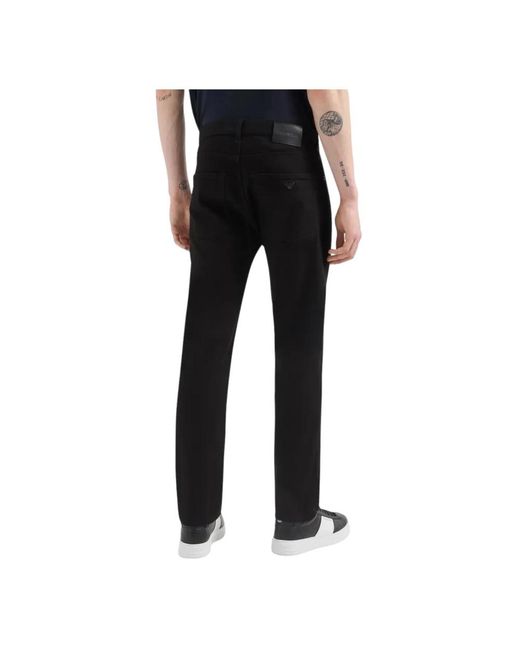 Armani Black Slim-Fit Jeans for men