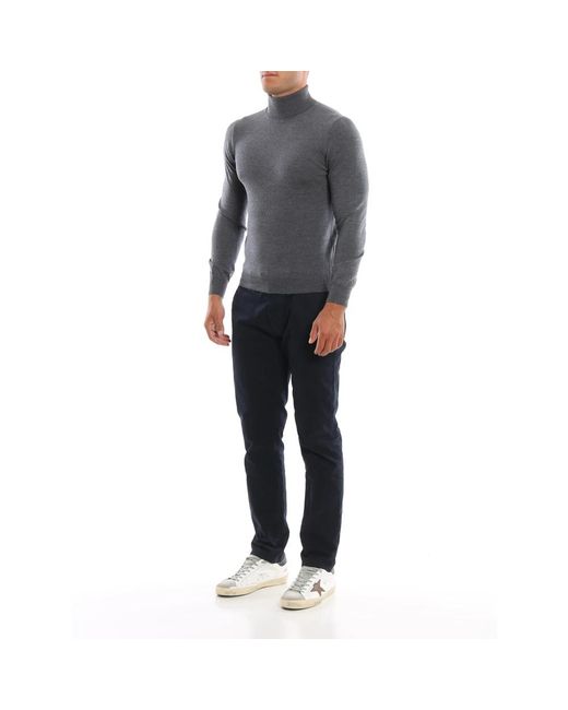 Paolo Fiorillo Gray Turtlenecks for men