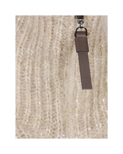 Brunello Cucinelli Natural Cardigans