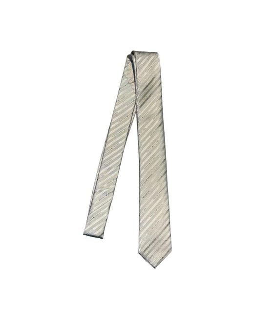Ties di Emporio Armani in Natural da Uomo