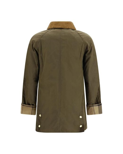Barbour Beadnell Waxed Jacket in het Green