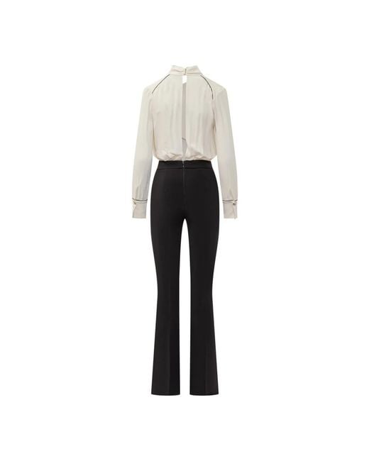 Elisabetta Franchi White Jumpsuits