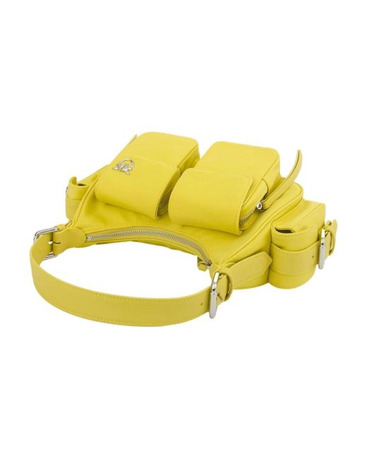 Pinko Yellow Gelbe schultertasche modischer stil