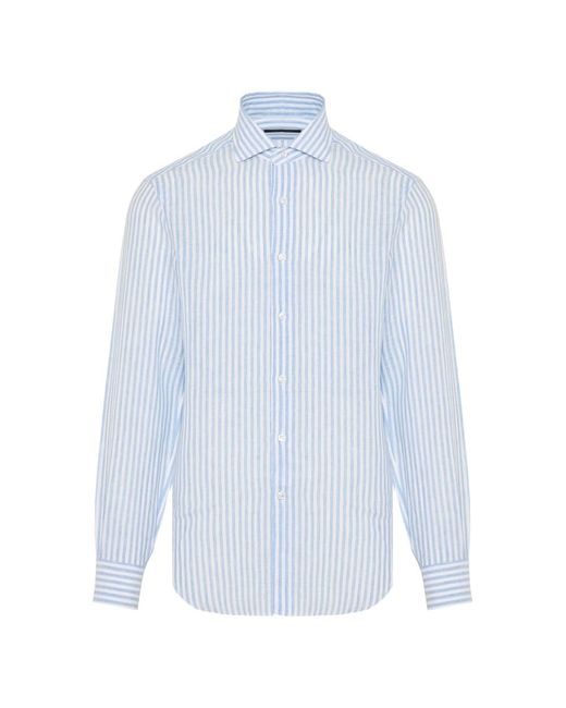 Formal Shirts di Barba Napoli in Blue da Uomo