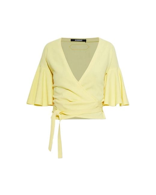 Jacquemus Yellow Blouses