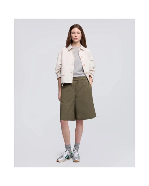 Aspesi Green Casual Shorts