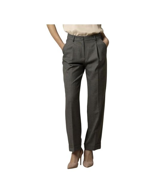 Straight Trousers di Kocca in Gray