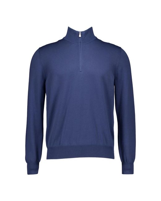 Gran Sasso Blue Turtlenecks for men