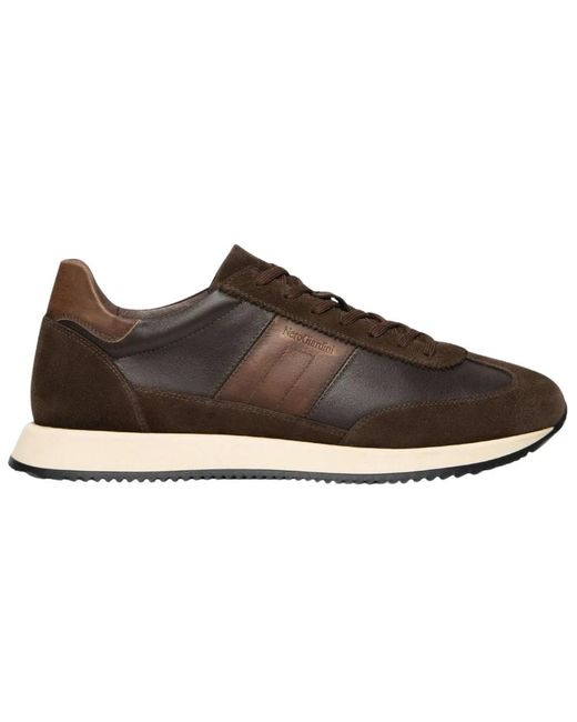 Nero Giardini Brown Sneakers for men