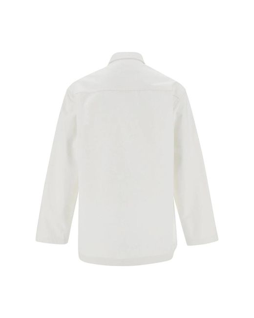 Jil Sander White Light Jackets for men