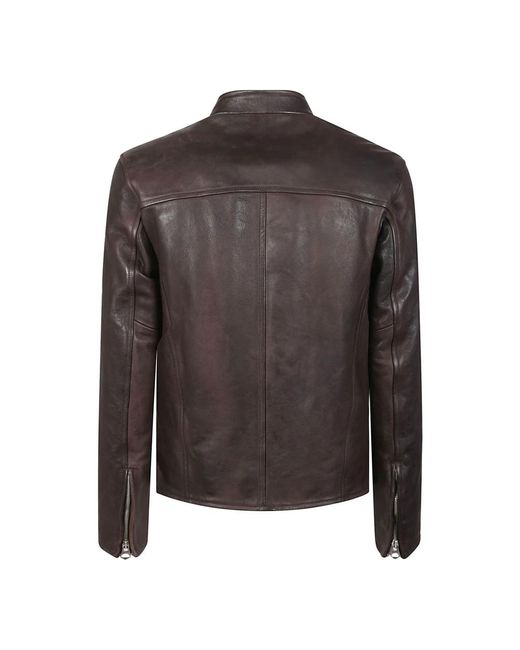 Stewart Brown Leather Jackets for men