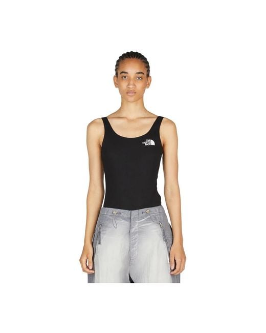 The North Face Black Sleeveless Tops
